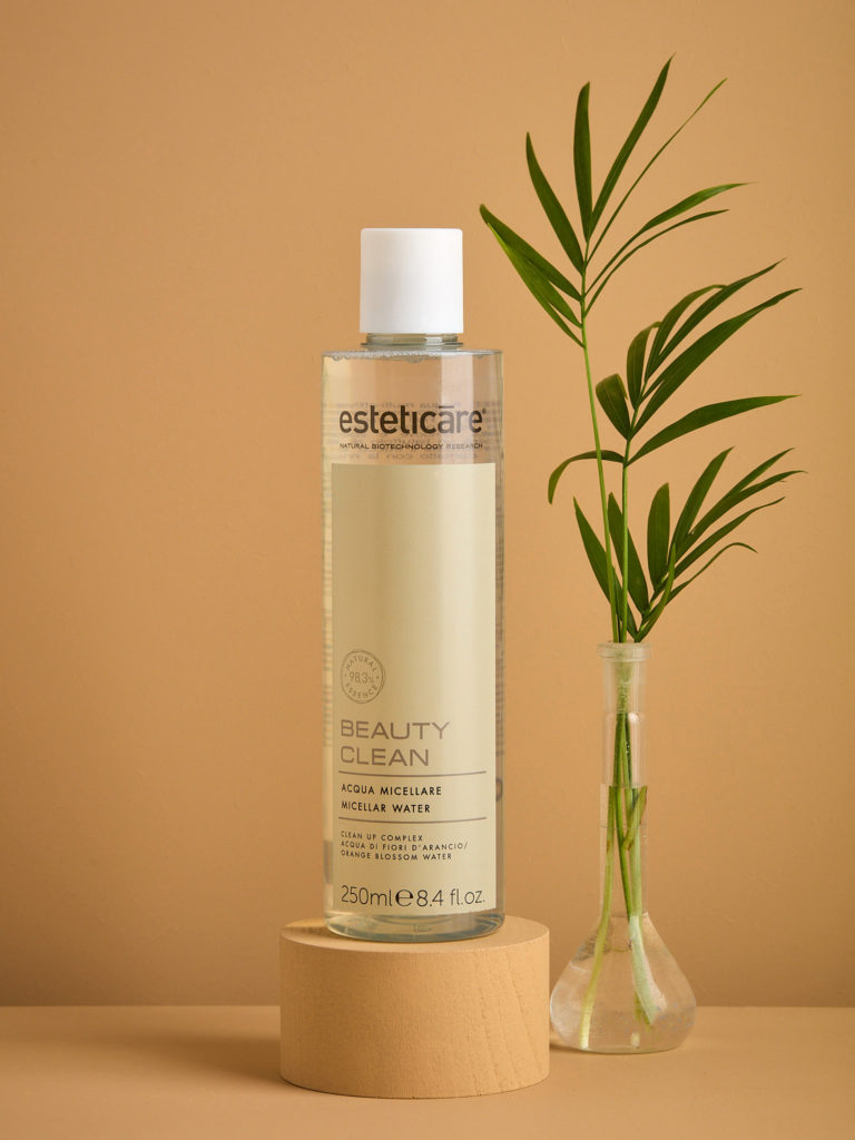 Foto singola del prodotto Acqua micellare della linea Beautyclean - Esteticare