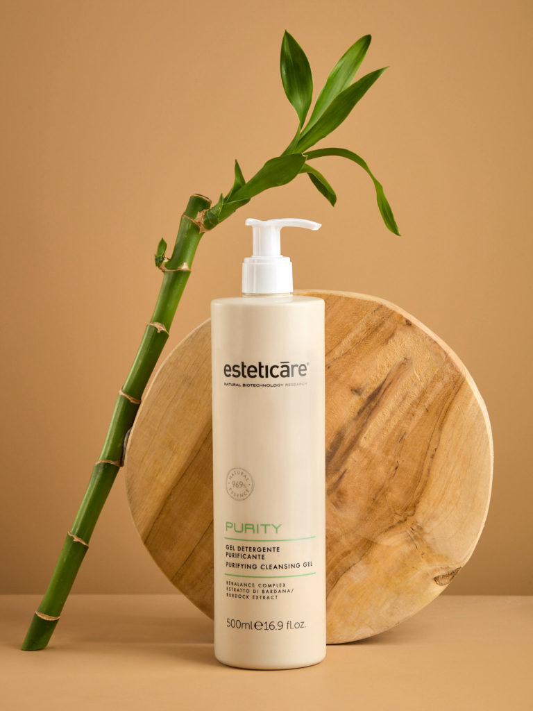 Foto singola del prodotto Gel detergente purificante della linea Purity - Esteticare